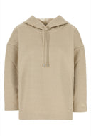 Max Mara Sand Cotton Blend Rally Sweatshirt