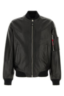 Dsquared Black Leather Jacket