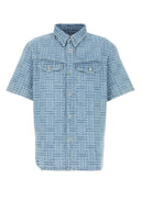 Kenzo Embroidered Denim Shirt