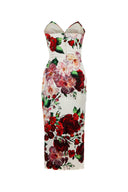 Dolce & Gabbana Printed Satin Dress