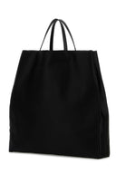 Carven Black Fabric Jeanne Shopping Bag