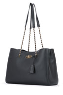 Bolso tote pequeño con cadena Lily de Mulberry, grano clásico