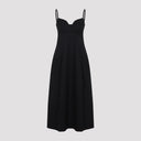 Co Bustier Cut Midi Dress