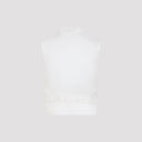 Alberta Ferretti Triple Organza Top