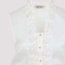 Alberta Ferretti Triple Organza Top