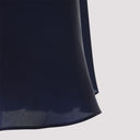 Alberta Ferretti Triple Organza Midi Dress