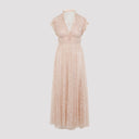 Alberta Ferretti Lace Long Dress