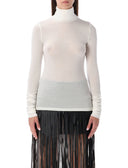 الملابس العلوية بيضاء