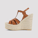 Espadrillas con zeppa Saint Laurent 85