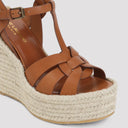Espadrillas con zeppa Saint Laurent 85