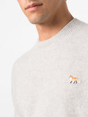 Maison Kitsuné Baby Fox Patch Regular Jumper