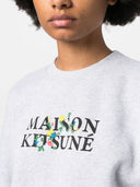 Maison kitsuné maison kitsune flores comodidad sudadera