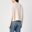 Polo Ralph Lauren Wool And Cashmere Cable Knit Polo Shirt