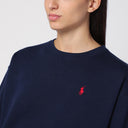 Polo Ralph Lauren Blue Cotton Crewneck Sweatshirt
