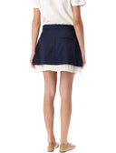 Le gonne di abbigliamento blu