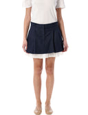 Le gonne di abbigliamento blu
