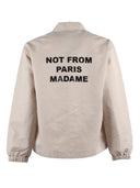 Dr�Le De Monsieur Mastic Slogan-jakke
