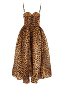 Abito Zimmermann "Crush Paneld Midi"