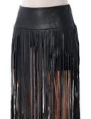 Le gonne di abbigliamento nero
