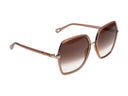 Solbriller Chloé Ch0262 S 005 Rød Rosa Brun /16/140