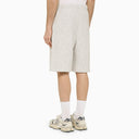 Champion Light Grey Cotton Blend Bermuda Shorts
