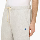 Champion Light Grey Cotton Blend Bermuda Shorts