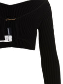 Jacquemus 'Le Maille Pralu' Cropped Cardigan