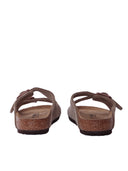 Birkenstock Kids Arizona Kids Tortora, Pelle scamosciata, S