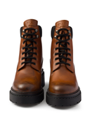 Prada Leather And Re Nylon Booties