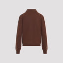 Polo Prada in maglia a rombi
