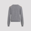 Prada Argyle V Neck Sweater