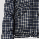 Miu M Iu Reversible Checked Down Jacket