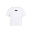 Miu Miu Logo Patch T Shirt