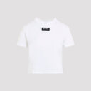 Miu Miu Logo Patch T Shirt