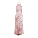 Roberto Cavalli Leopard Print Midi Dress