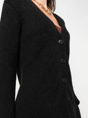 Gesloten v Cardigan lange mouw