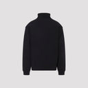 Felpa Carhartt Wip con mezza zip e scritta americana