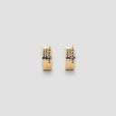 Givenchy Tape Hoops Earrings