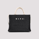 Marni Raffia East West Tote Bag