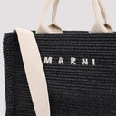 Marni Raffia East West Tote Bag