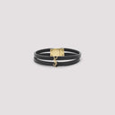 Bracciale in pelle di agnello Saint Laurent