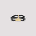 Bracciale in pelle di agnello Saint Laurent