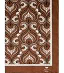 Max Mara Weekend Onesto Brown Foulard Scarf