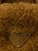 Prada Shearling-Fahrerschuhe
