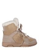 Off White Winterlaars Donker Zand/ Haver