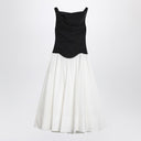 Simkhai Cersei Midi abito in nero/bianco