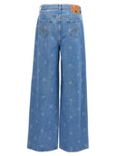 Martine Rose All Over Logo Jeans