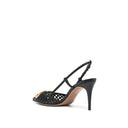 Valentino Garavani Valentino Garavani V Logo Plaque Singback Pumps