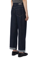 Max Mara S Pantalone Denim Tessuto 93% Cotone, 07% Kapok