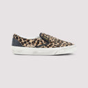 Golden Goose Leopard Slip On Sneakers